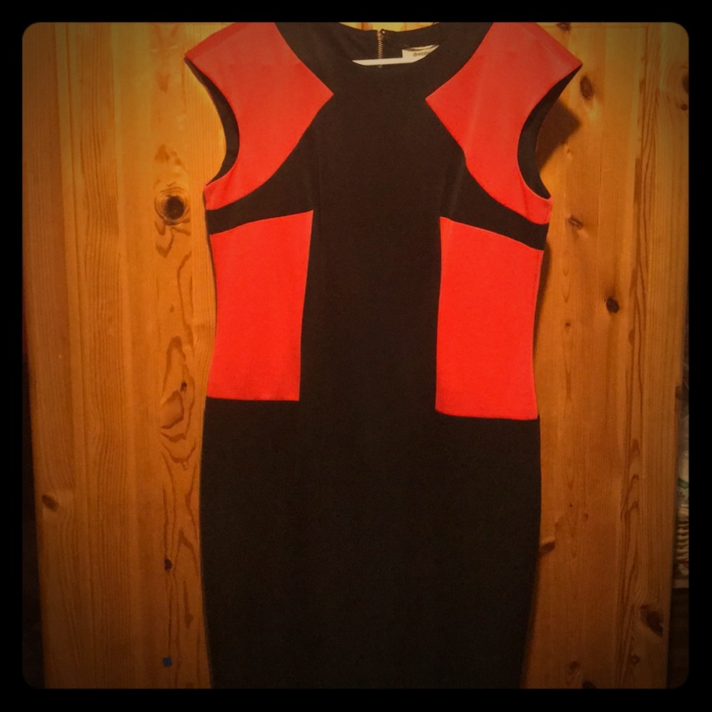Color block dress